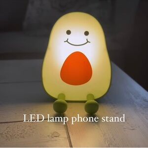 Target Bullseye RARE HTF ITEM LED LAMP PHONE STAND AVOCADO